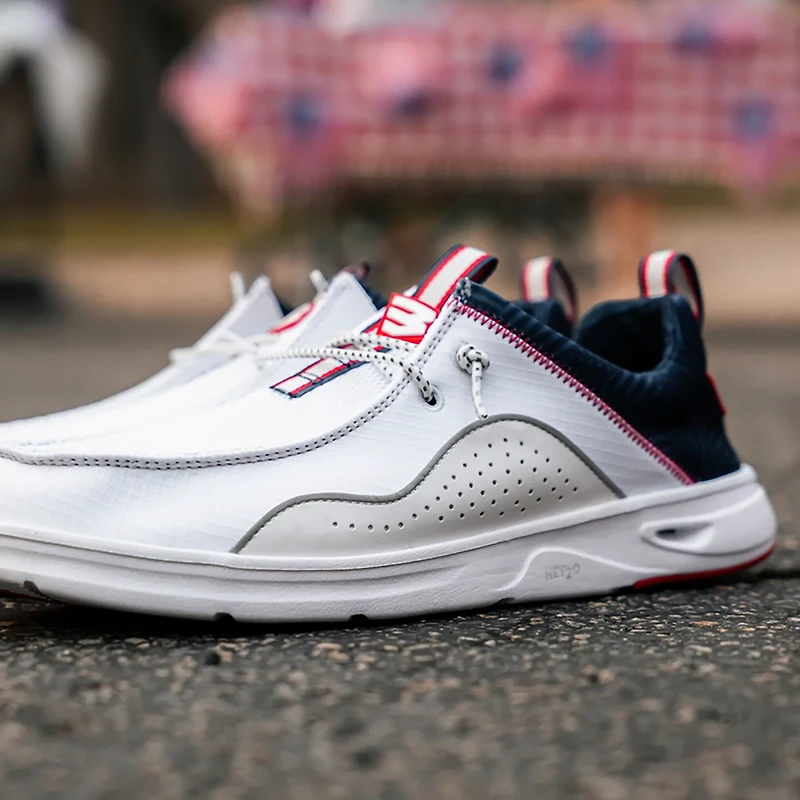 HEYDUDE Men’s Wally Americana BURLEBO USA Shoe