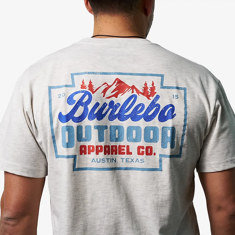 BURLEBO Men's Mountain Range T-shirt