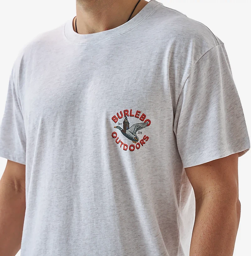 BURLEBO Men's Old School Duck Hunt T-shirt