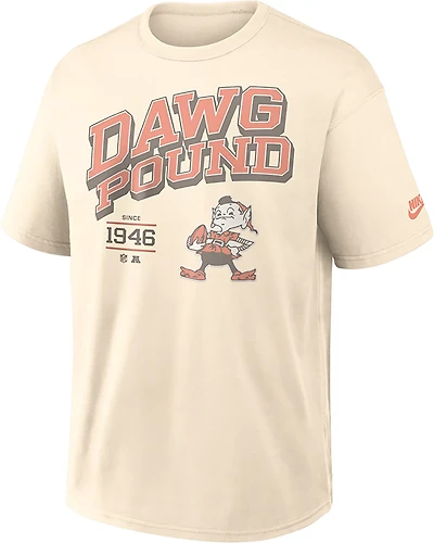 Nike Men's Cleveland Browns Vintage Mod Max 90 Graphic T-shirt