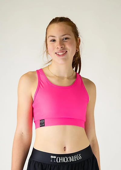 Chicknlegs Women's Sky Blue OG Low Support Sports Bra