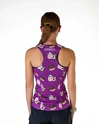 Chicknlegs Women's Choccy Cows Performance Singlet