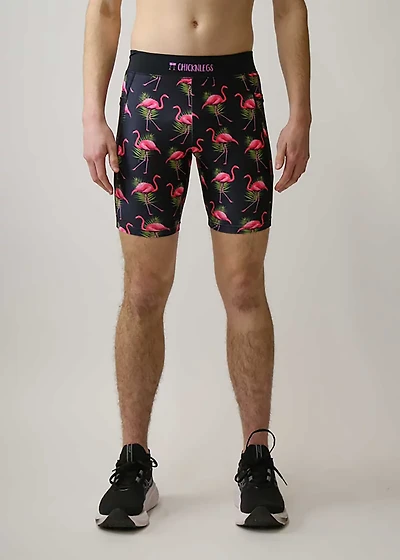 Chicknlegs Men's Flamingo Half Tights