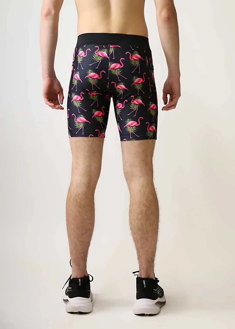 Chicknlegs Men's Flamingo Half Tights