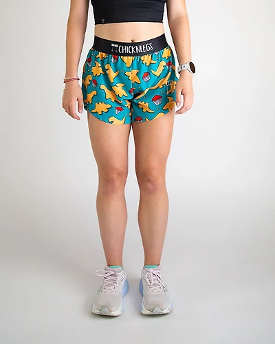 Chicknlegs Women's Nuggets Split Shorts 4