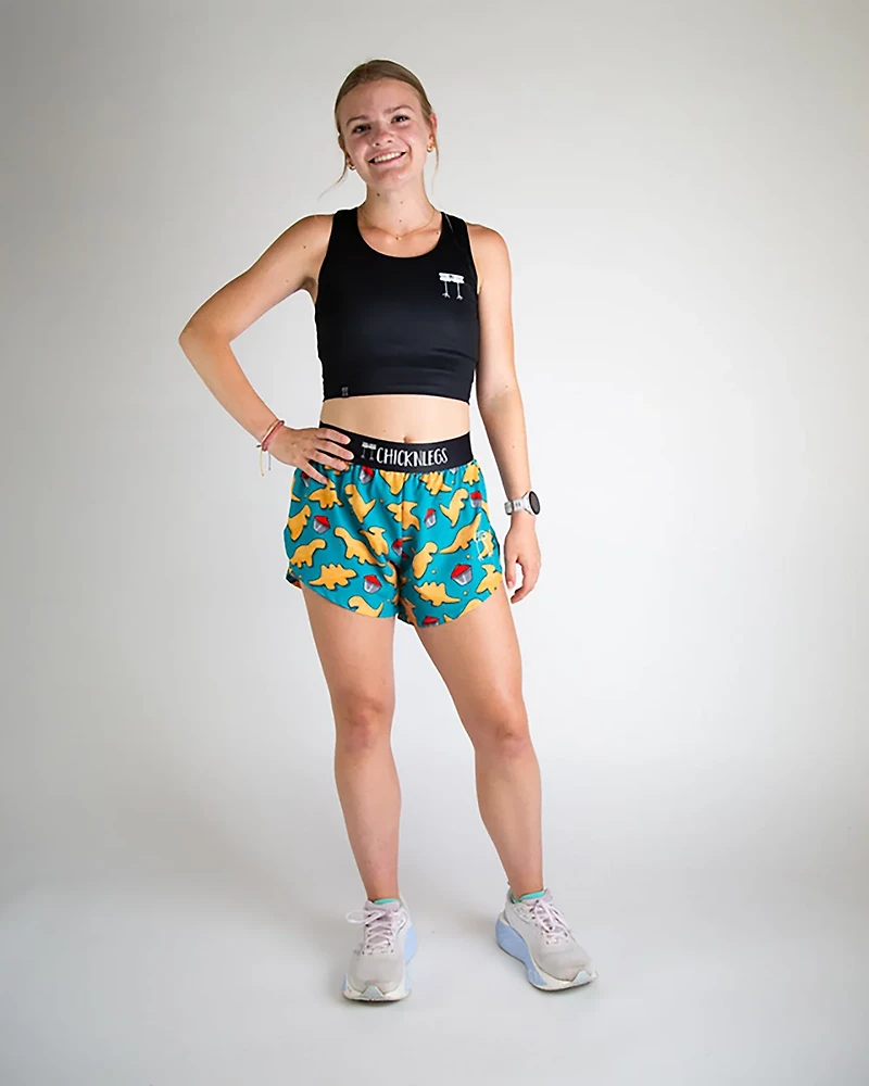 Chicknlegs Women's Nuggets Split Shorts 4