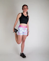 Chicknlegs Women's Animal Cookies Compression Shorts 3
