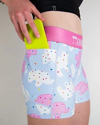 Chicknlegs Women's Animal Cookies Compression Shorts 3