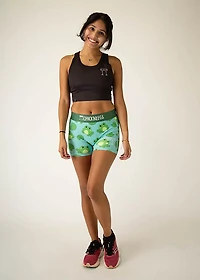 Chicknlegs Women's Fartlek Froggies Compression Shorts 3
