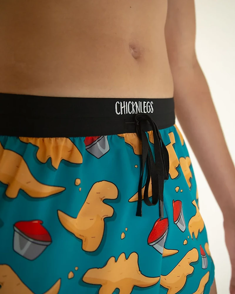Chicknlegs Men's Nuggets DS Split Shorts 2