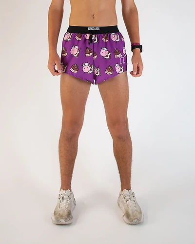 Chicknlegs Men's Choccy Cows DS Split Shorts 2