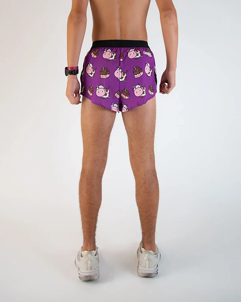 Chicknlegs Men's Choccy Cows DS Split Shorts 2
