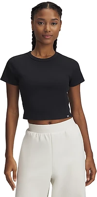 Under Armour Women's Rival Rib Baby Short Sleeve T-shirt