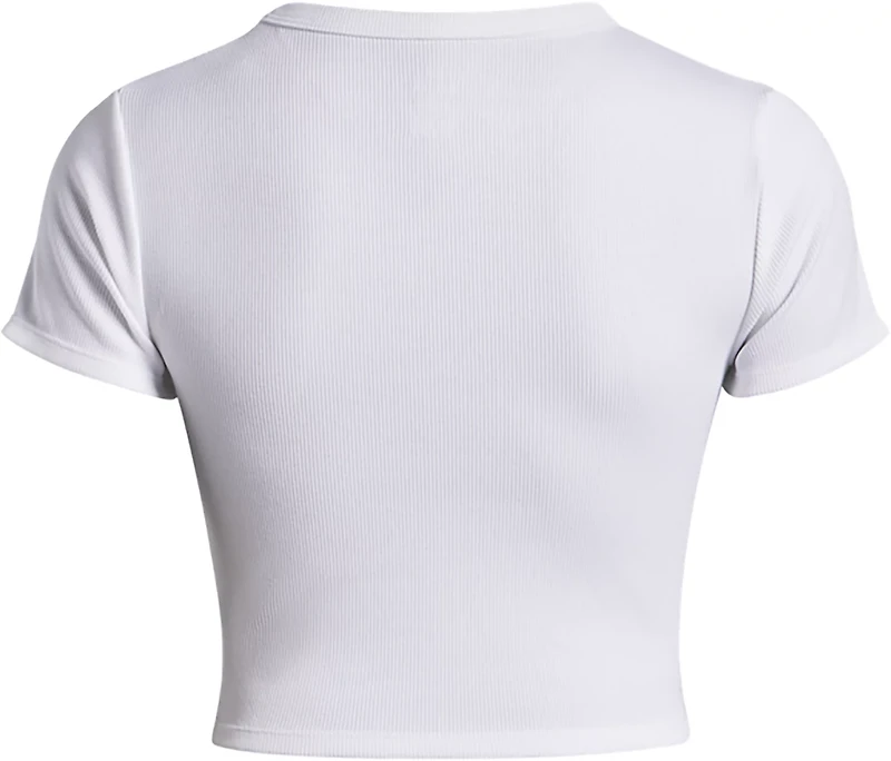 Under Armour Women's Rival Rib Baby Short Sleeve T-shirt
