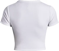 Under Armour Women's Rival Rib Baby Short Sleeve T-shirt