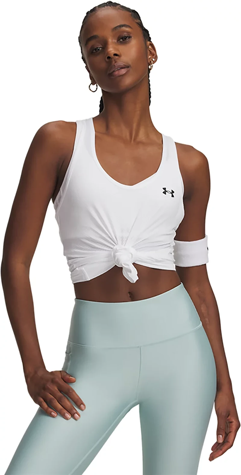 Under Armour Women's Tech Mesh Racer Tank Top