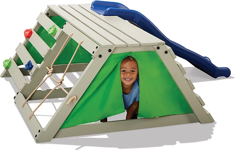 AGame Kids' Teepee Slide Climber