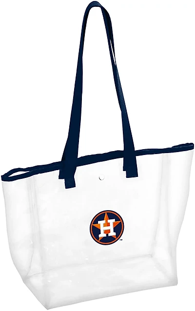 Logo Brands Houston Astros Clear Tote Bag