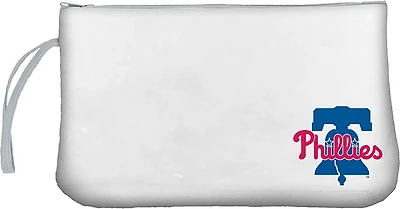 Logo Brands Philadelphia Phillies Clear Wristlet