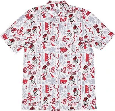 Wes & Willy Men's University of Georgia Tribal Button Down Shirt