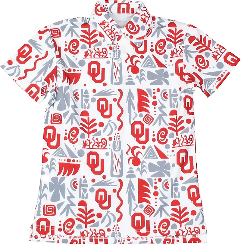 Wes & Willy Boys' University of Oklahoma Tribal Polo Shirt