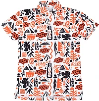 Wes & Willy Boys' Oklahoma State University Tribal Polo Shirt