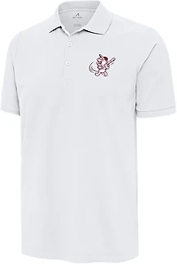 Antigua Men's Mississippi State University Swinging Bully Legacy Pique Polo
