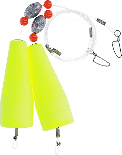 Eagle Claw Foam Popping Rig Mono 5 2-Pack