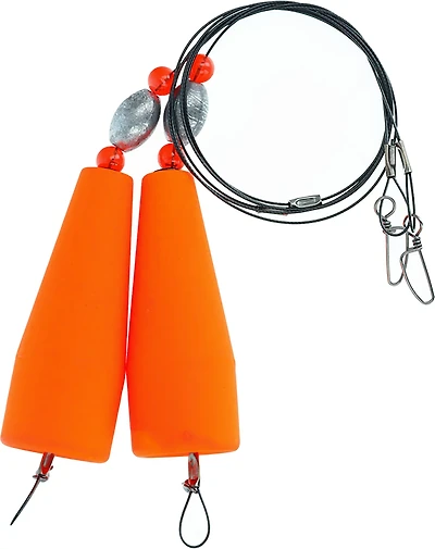 Eagle Claw Foam Popping Rig Wire 5 2-Pack