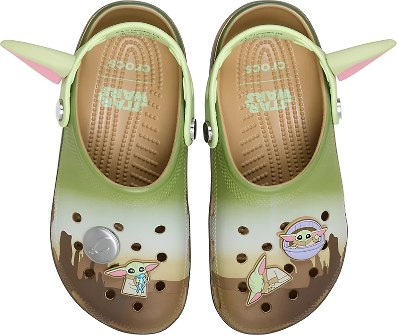 Crocs Kids' Star Wars Grogu Classic Clogs