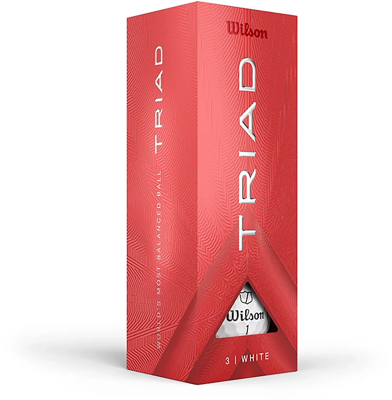 Wilson Triad Urethane Performance Golf Balls 12‑Pack