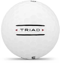 Wilson Triad Urethane Performance Golf Balls 12‑Pack
