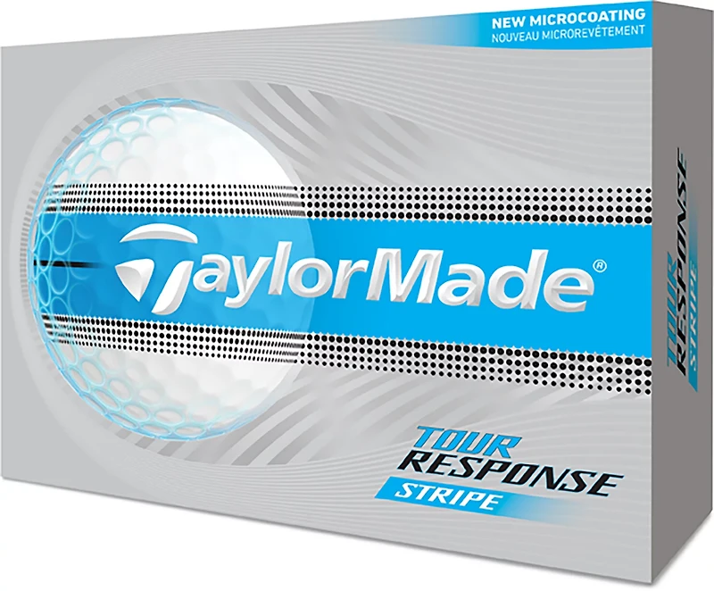 TaylorMade 2026 Tour Response Stripe Golf Balls 12-Pack