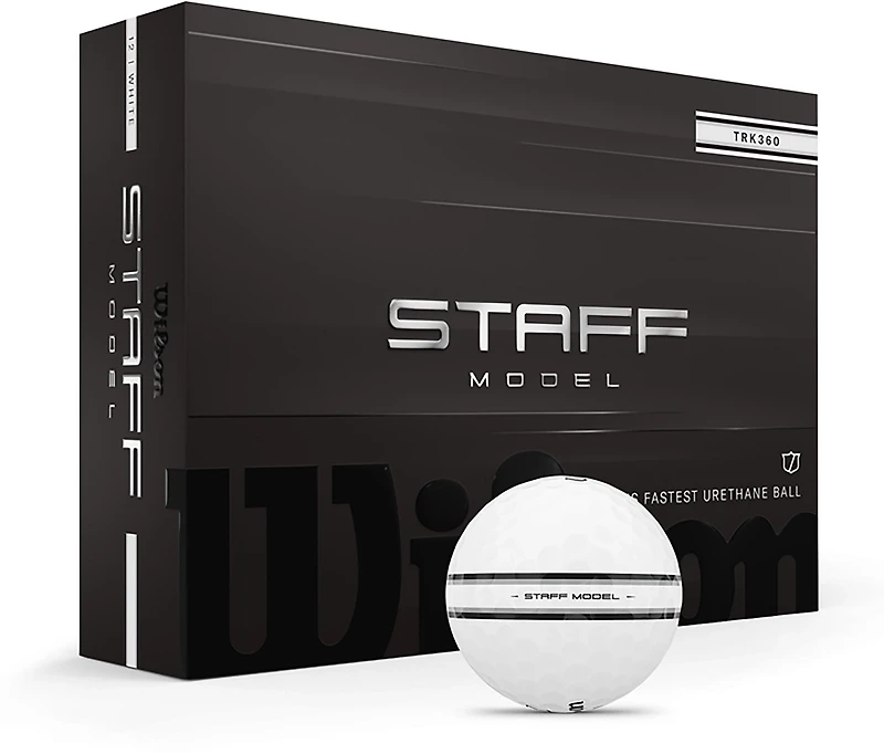 Wilson Staff Model TRK360 Urethane Performance Golf Balls 12‑Pack