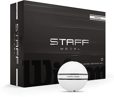 Wilson Staff Model TRK360 Urethane Performance Golf Balls 12‑Pack