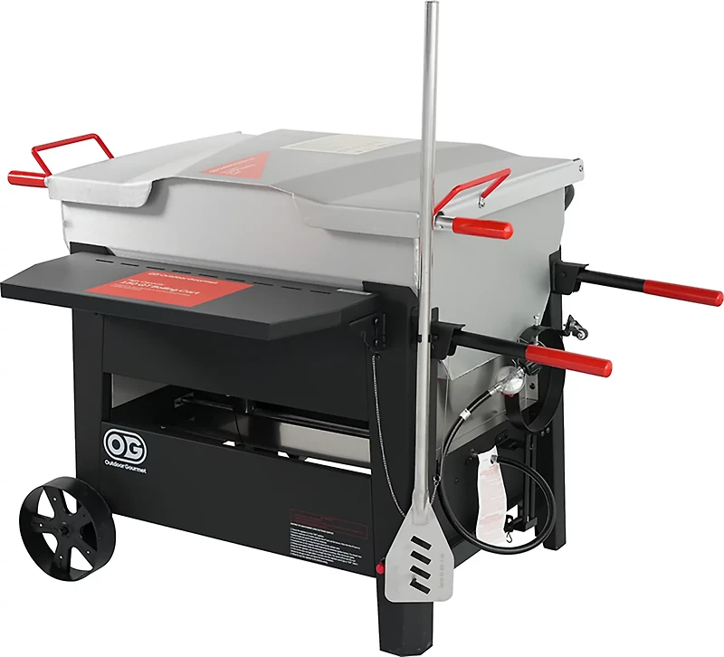 Outdoor Gourmet 150 qt Crawfish Boiling Cart with Stir Paddle