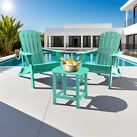 Upland HDPE Adirondack Side Table