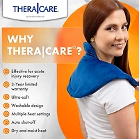 TheraCare Deluxe Heating Pad Wrap for Shoulder, Neck and Back
