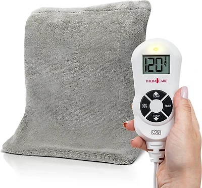 TheraCare Deluxe Heating Pad with LCD Controller