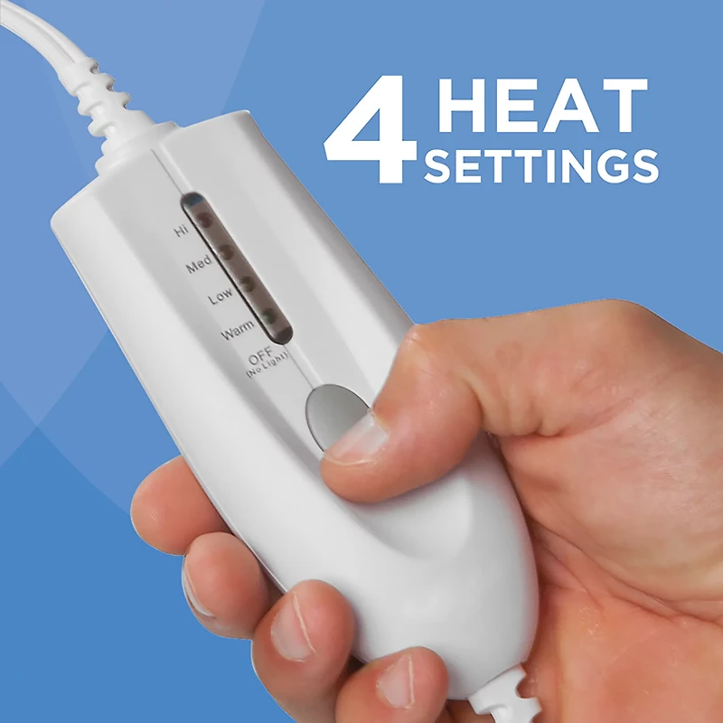 HealthWise Deluxe Moist & Dry Heating Pad