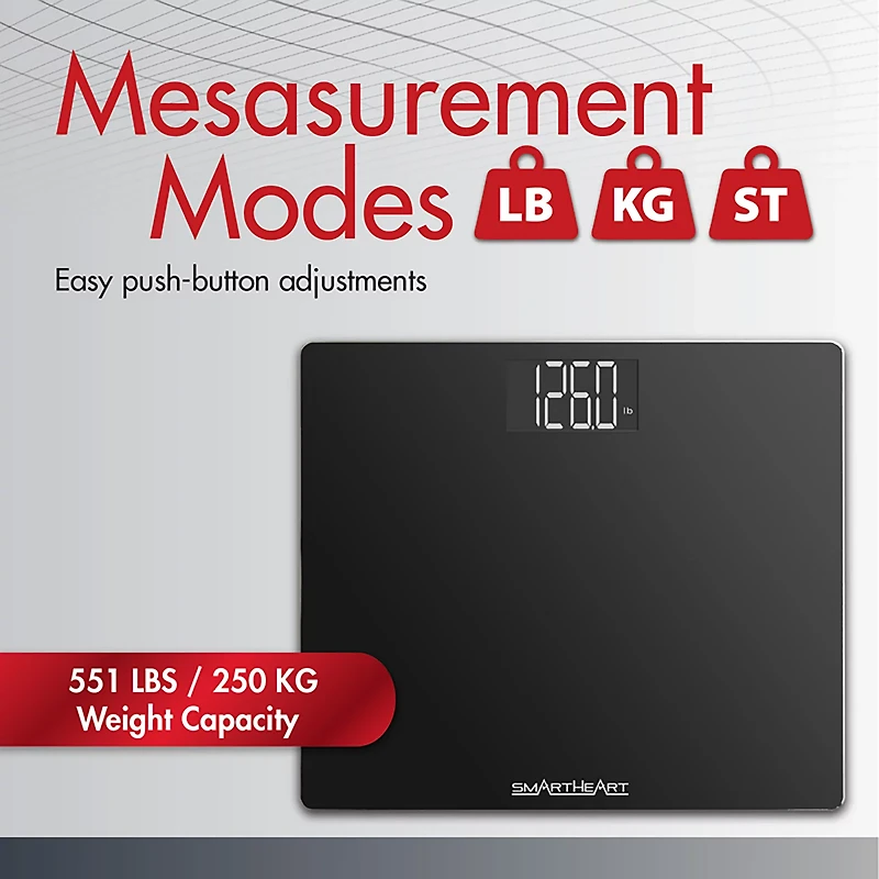 SmartHeart Wide Platform Digital Scale