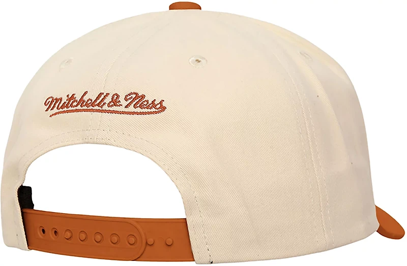 Mitchell & Ness University of Texas Team Multi Logo Pro Crown Snapback Cap