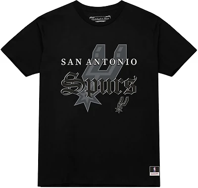 Mitchell & Ness Men's San Antonio Spurs Olde Script Short Sleeve T-shirt