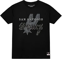 Mitchell & Ness Men's San Antonio Spurs Olde Script Short Sleeve T-shirt