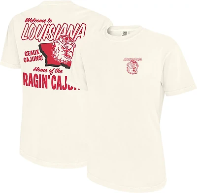 Comfort Colors Men's University of Louisiana at Lafayette Welcome To DS T-shirt
