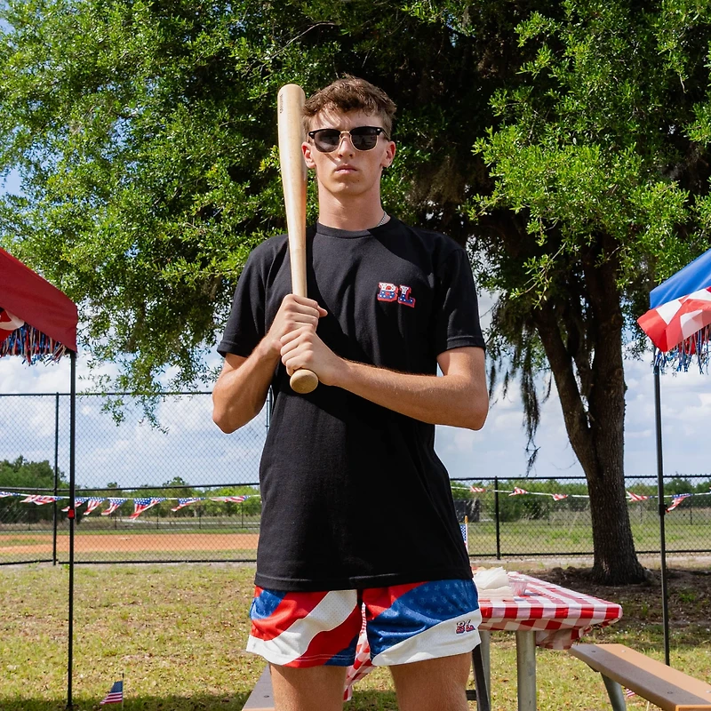 Baseball Lifestyle 101 Men's Patriot Pitch T-shirt