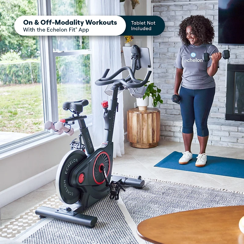 Echelon Connect EX-5 Smart Exercise Bike With Rotating Console and Magnetic Resistance