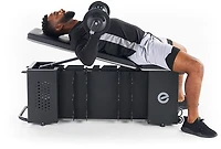 Echelon Adjustable Weight Bench with 6-Position Backrest & Dumbbell Storage