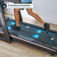 Echelon Stride 50-RCX Treadmill with 15 Incline Levels and Bluetooth Speakers
