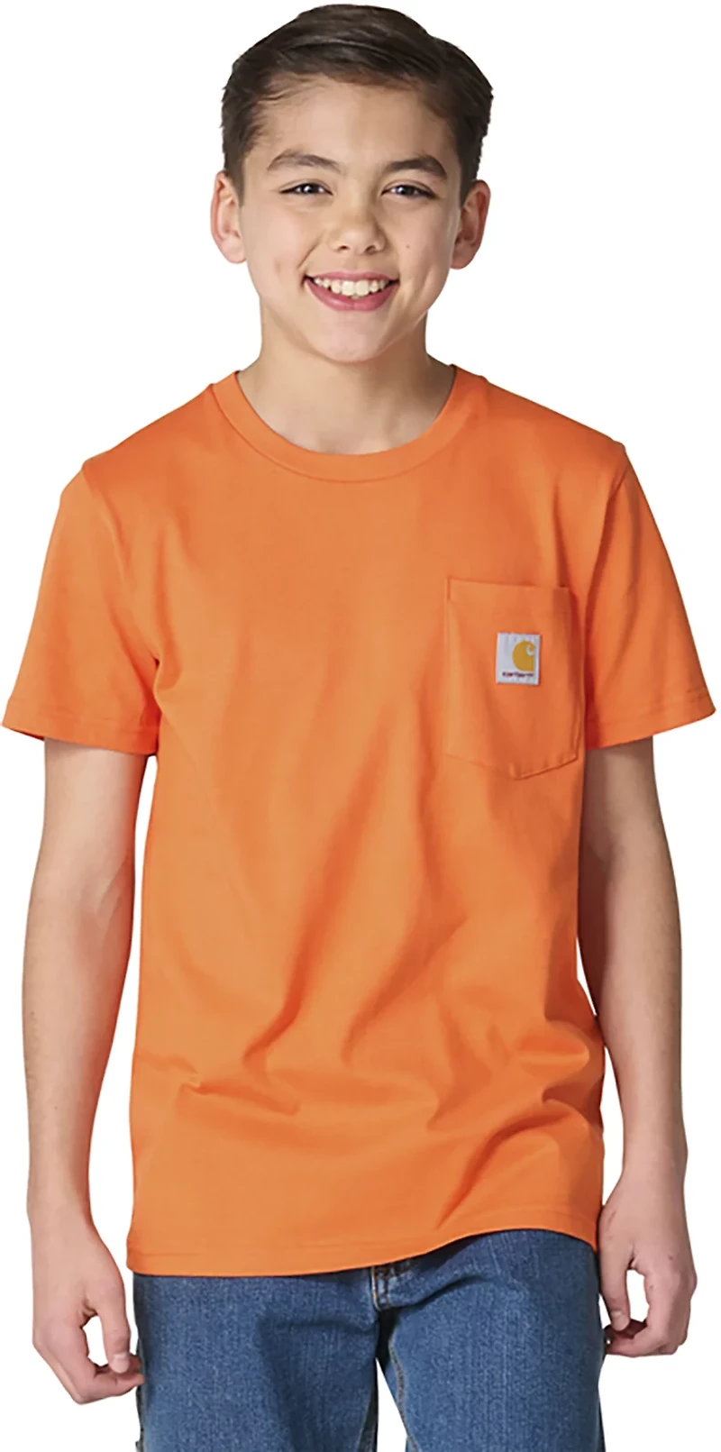 Carhartt Boys’ Short Sleeve Deer Pocket T‑Shirt